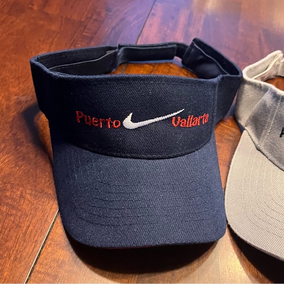 Bundle of 3 Puerto Vallarta visors (adjustable backs) never worn - Picture 2 of 10